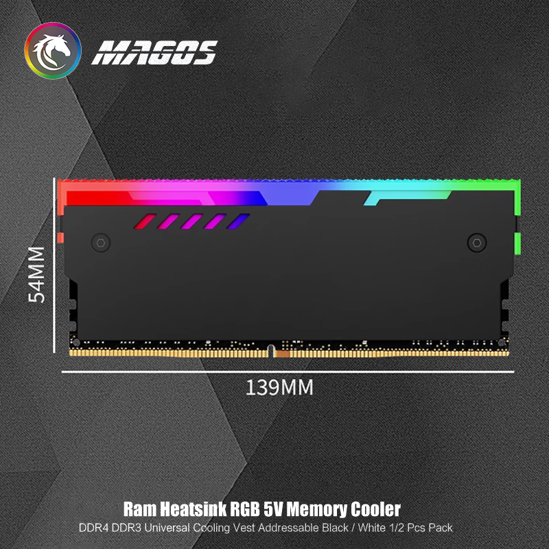 RAM Shell Radiator RGB DDR4 DD - đánh giá và giá Ddr3 Ram