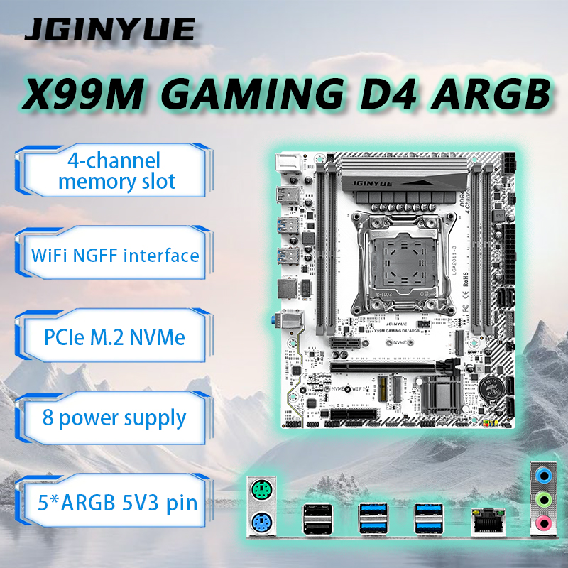JGINYUE X99 Motherboard LGA201 - đánh giá và giá Ecc Ram Server