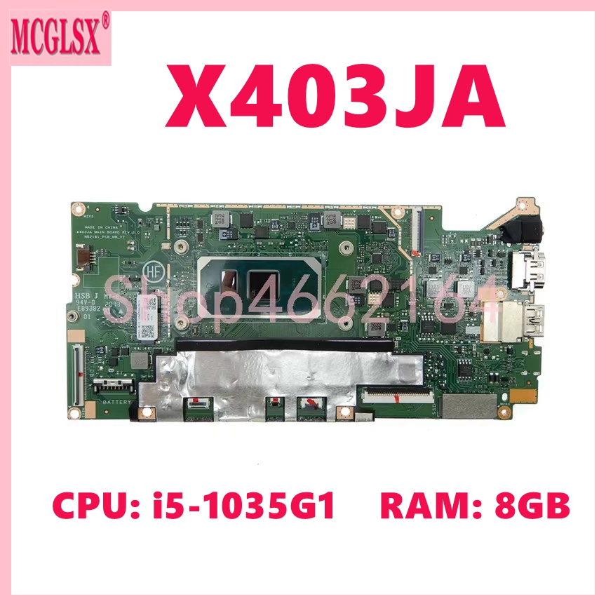 X403JA with I5-1035G1 CPU 8GB- - đánh giá và giá Ddr4 8Gb