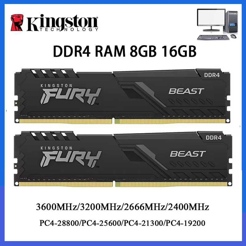 DDR4 Kingston BEAST RAM 3200MH - đánh giá và giá Ddr4 2400Mhz