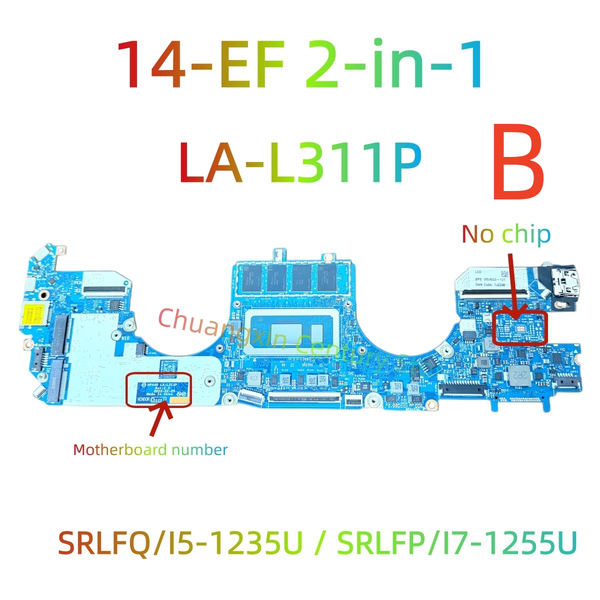LA-L311P For HP Spectre x360 1 - đánh giá và giá Ddr4 8Gb
