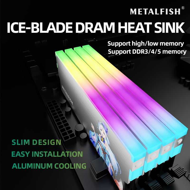 METALFISH DRAM Heatsink 5V-3PI - đánh giá và giá Ddr3 8Gb