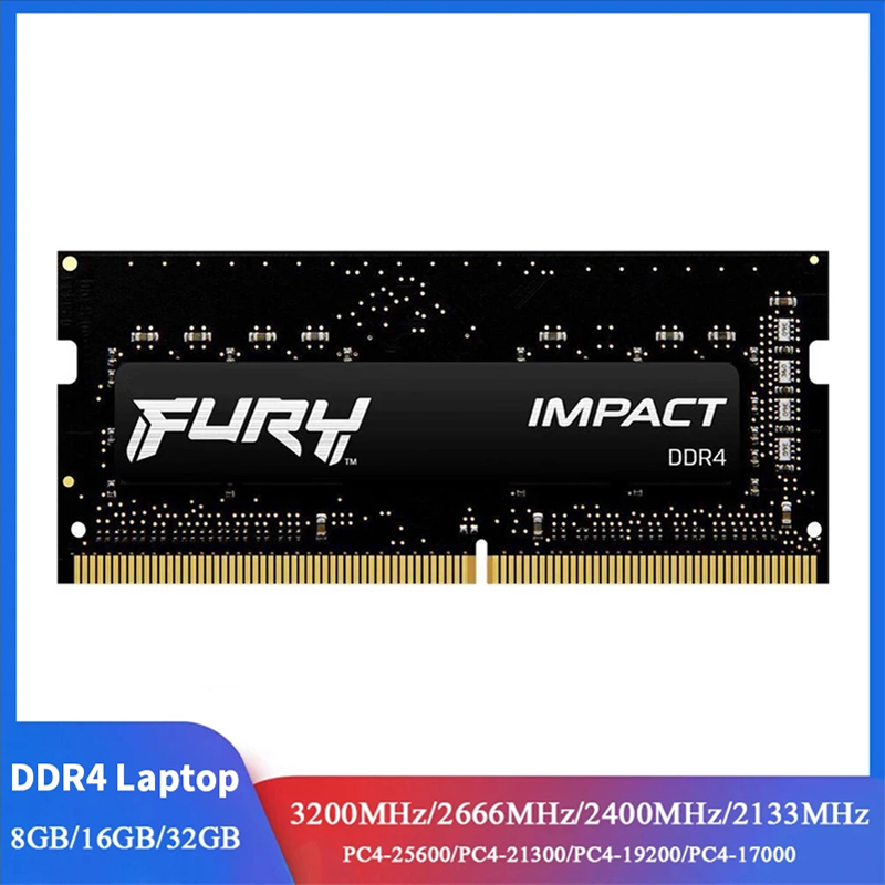 DDR4 FURY Impact RAM 16GB 8GB  - đánh giá và giá Sodimm Ddr4